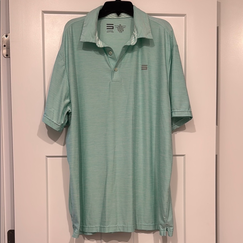 Men's | Mint Green | Polo Shirt | Size XL